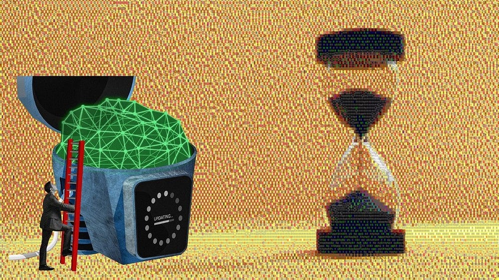 ما الحل إذا نفذت بيانات تدريب نماذج الذكاء الاصطناعي؟