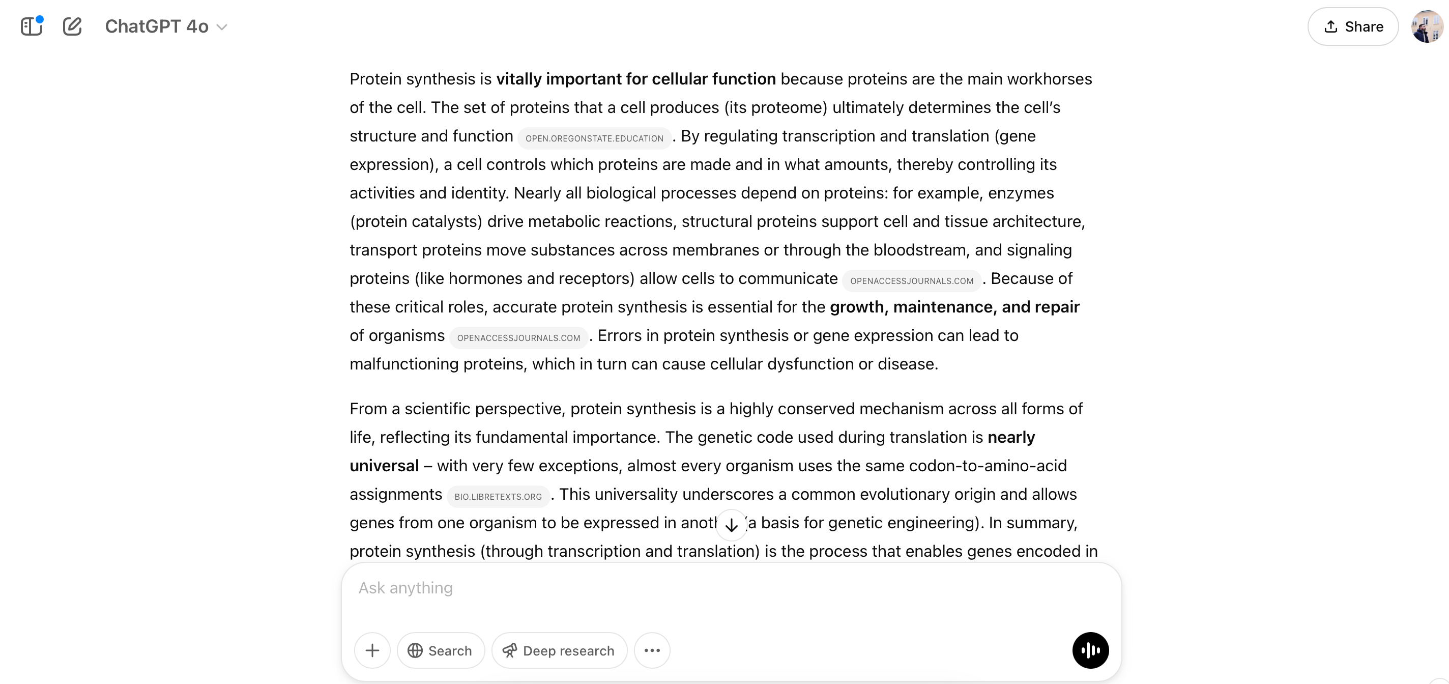 Finding Deep Research From ChatGPT