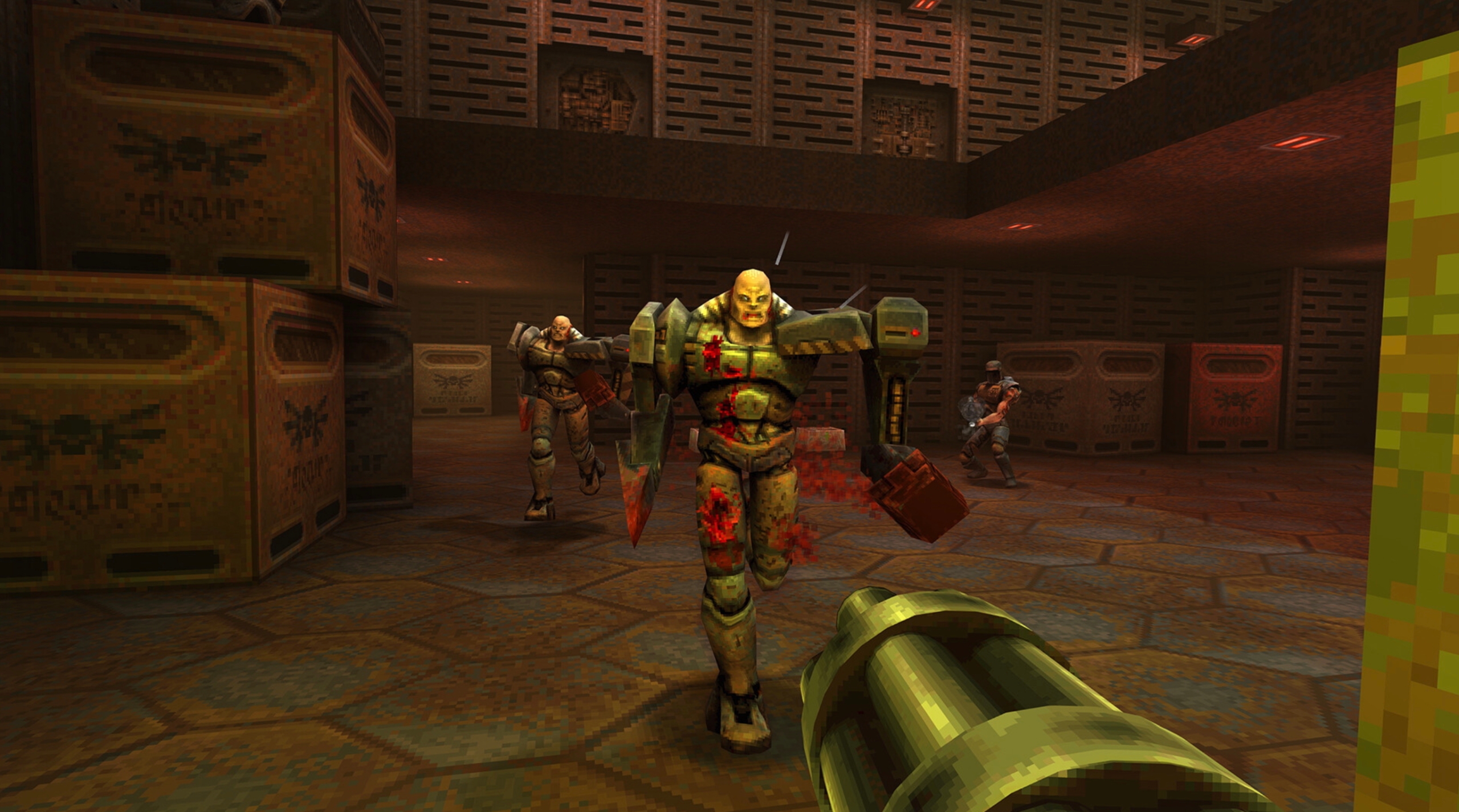 Screenshot from Quake II's Steam page.