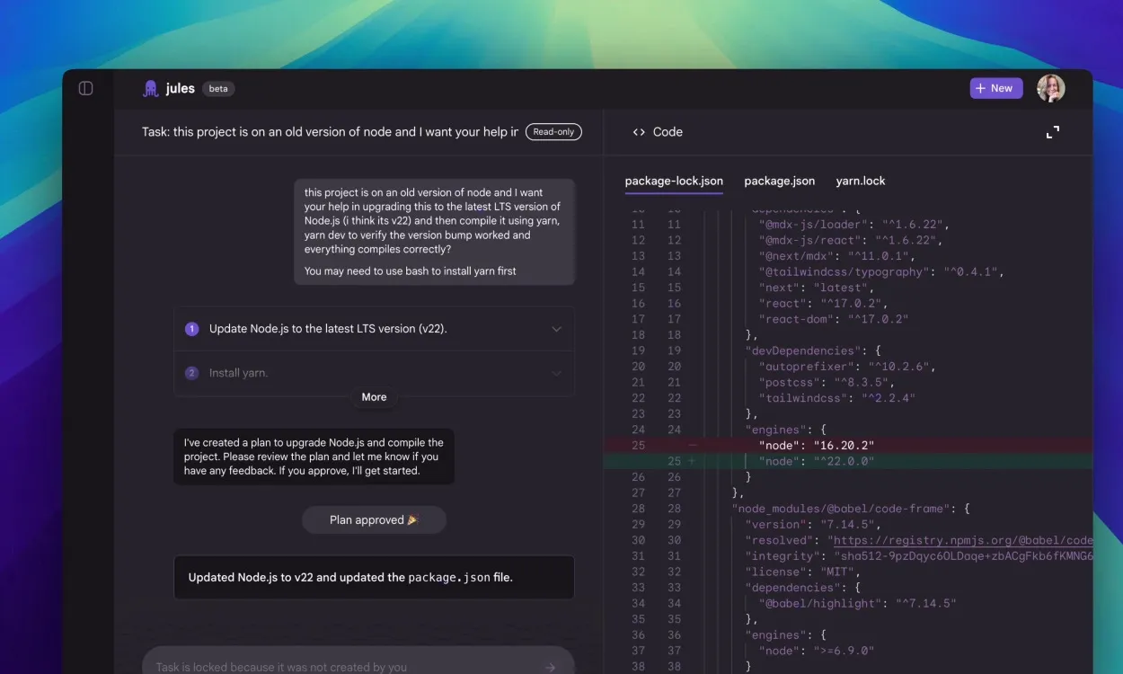 google releases jules coding agent