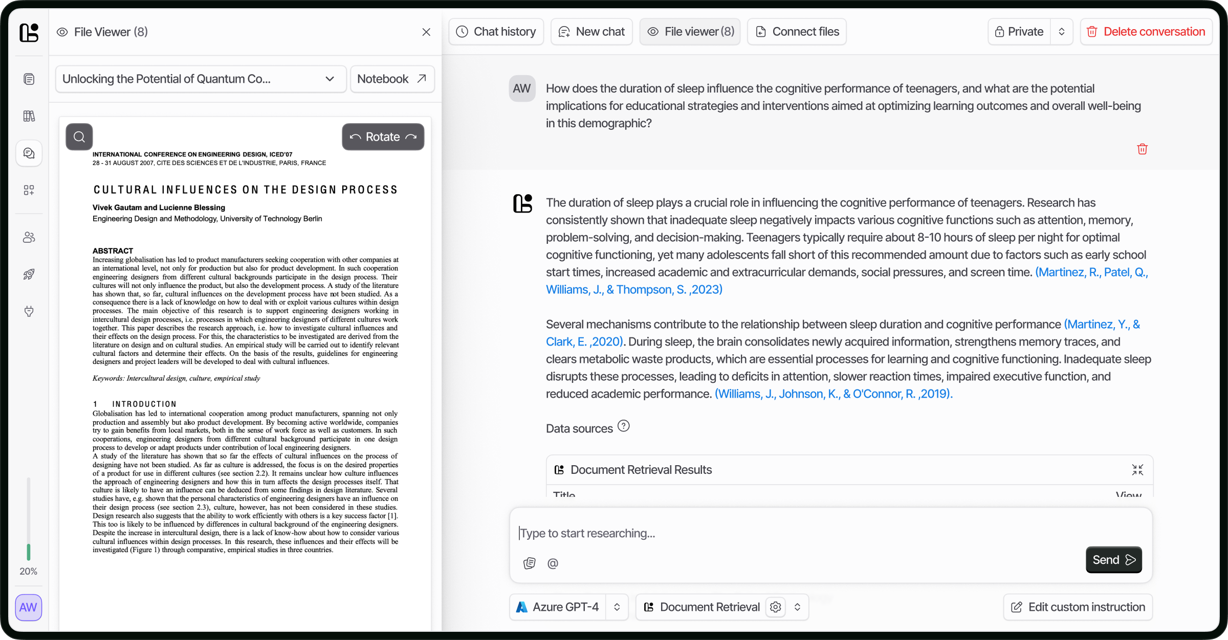 Logically AI screenshot