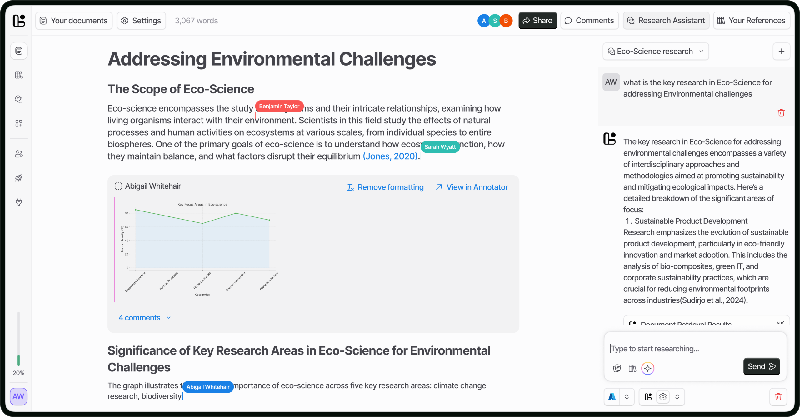 لقطة شاشة من Logically AI