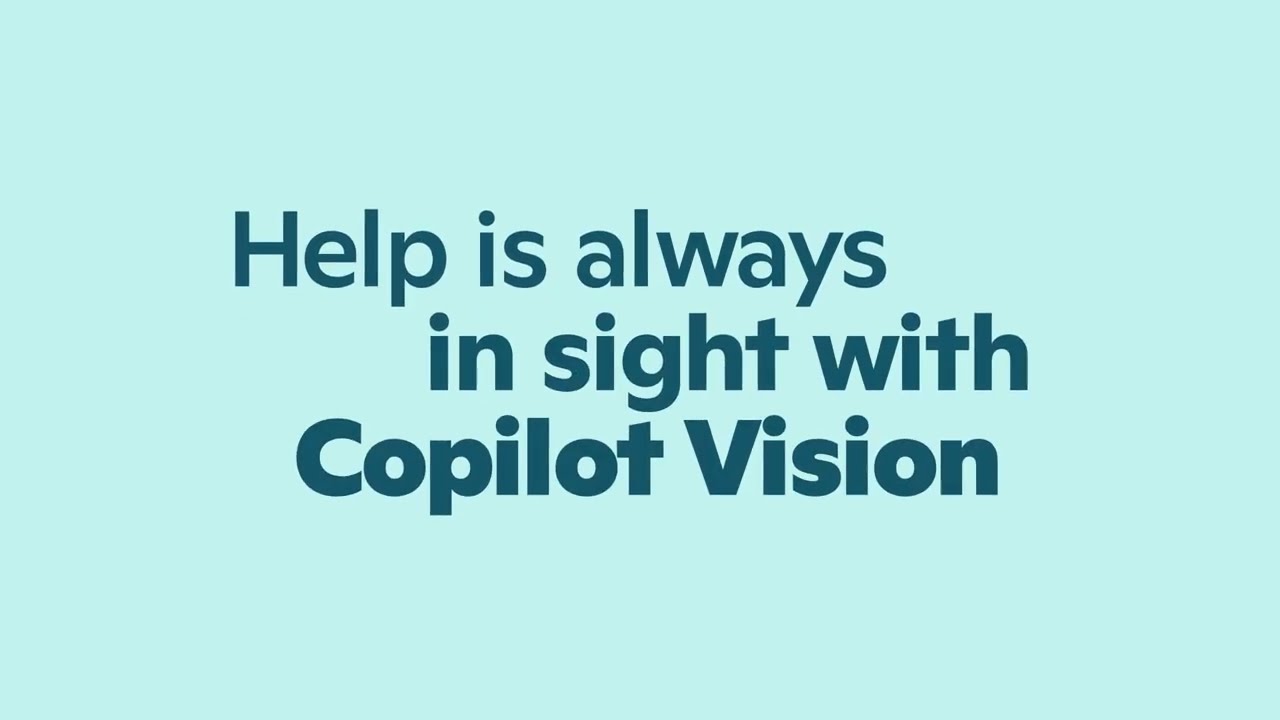 Copilot Vision on Windows | Microsoft Copilot - YouTube