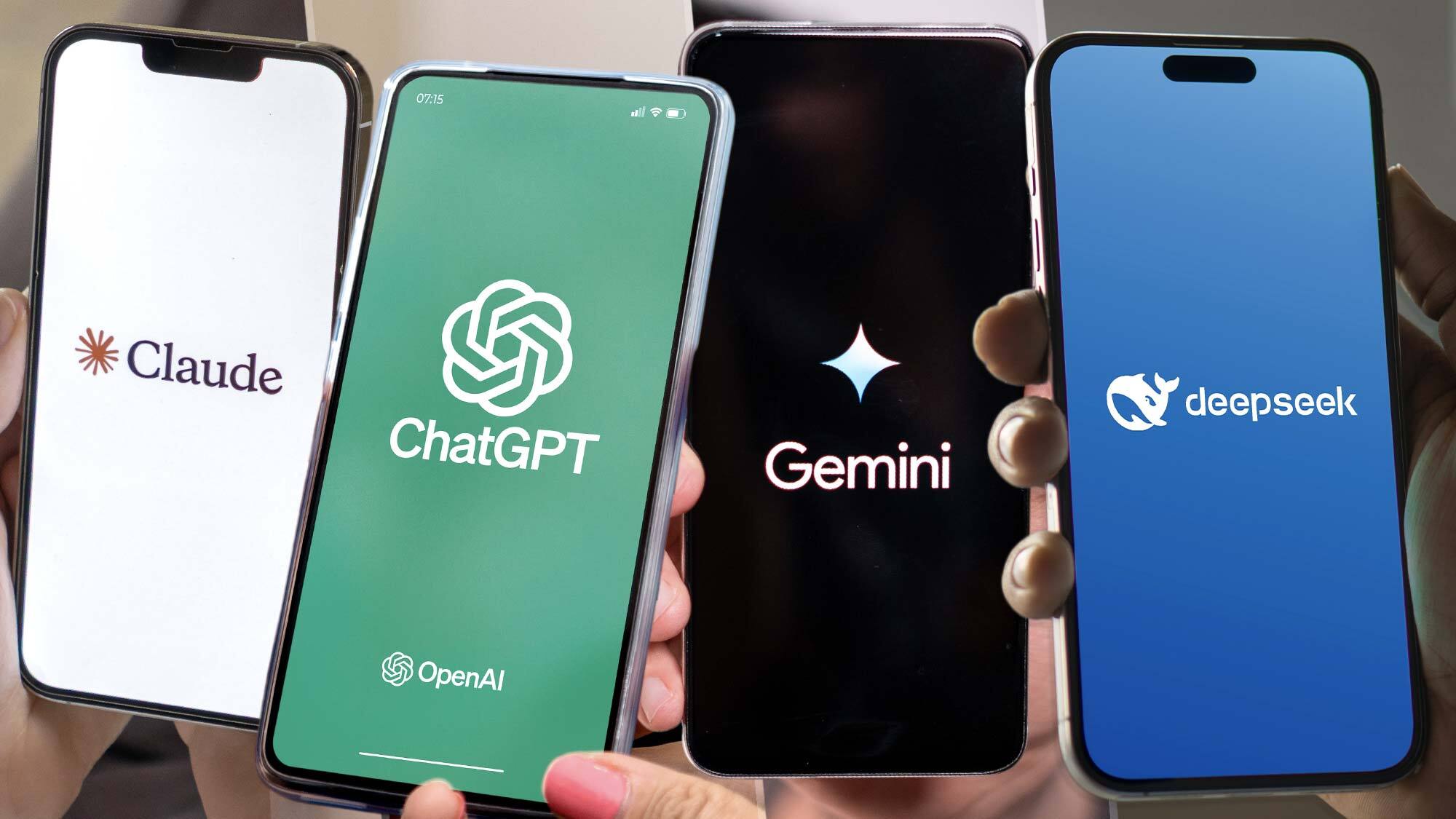 Claude vs ChatGPT vs Gemini vs DeepSeek