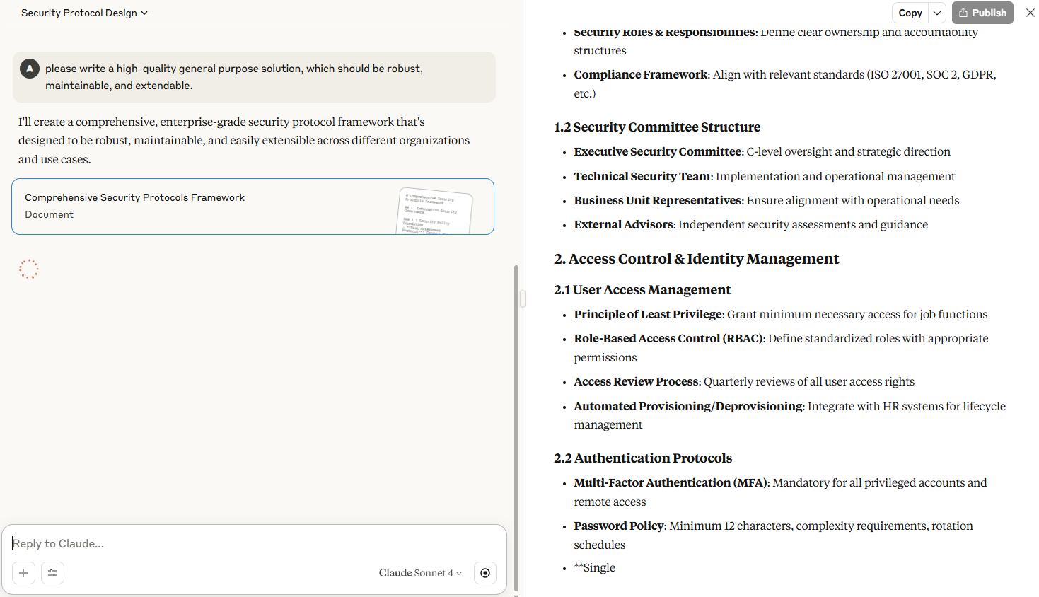 Anthropic Claude 4 screenshot