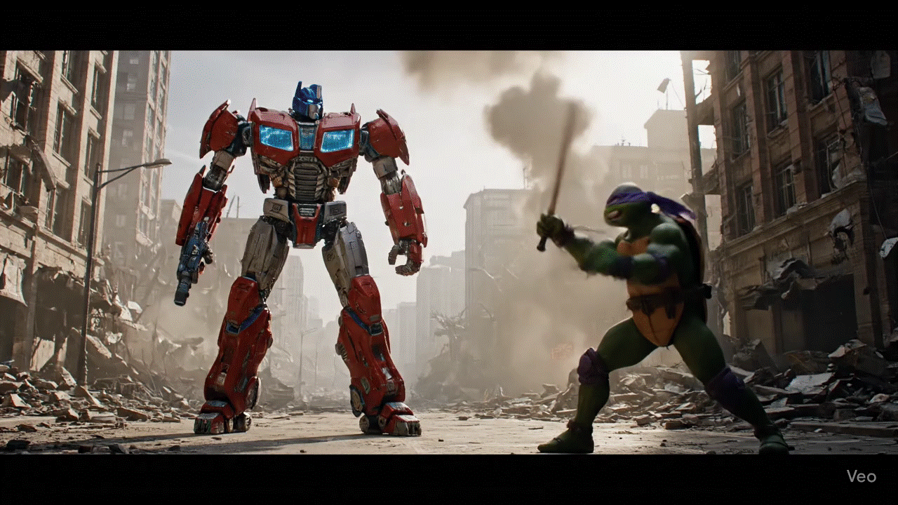 Veo 3 videos created with Gemini App