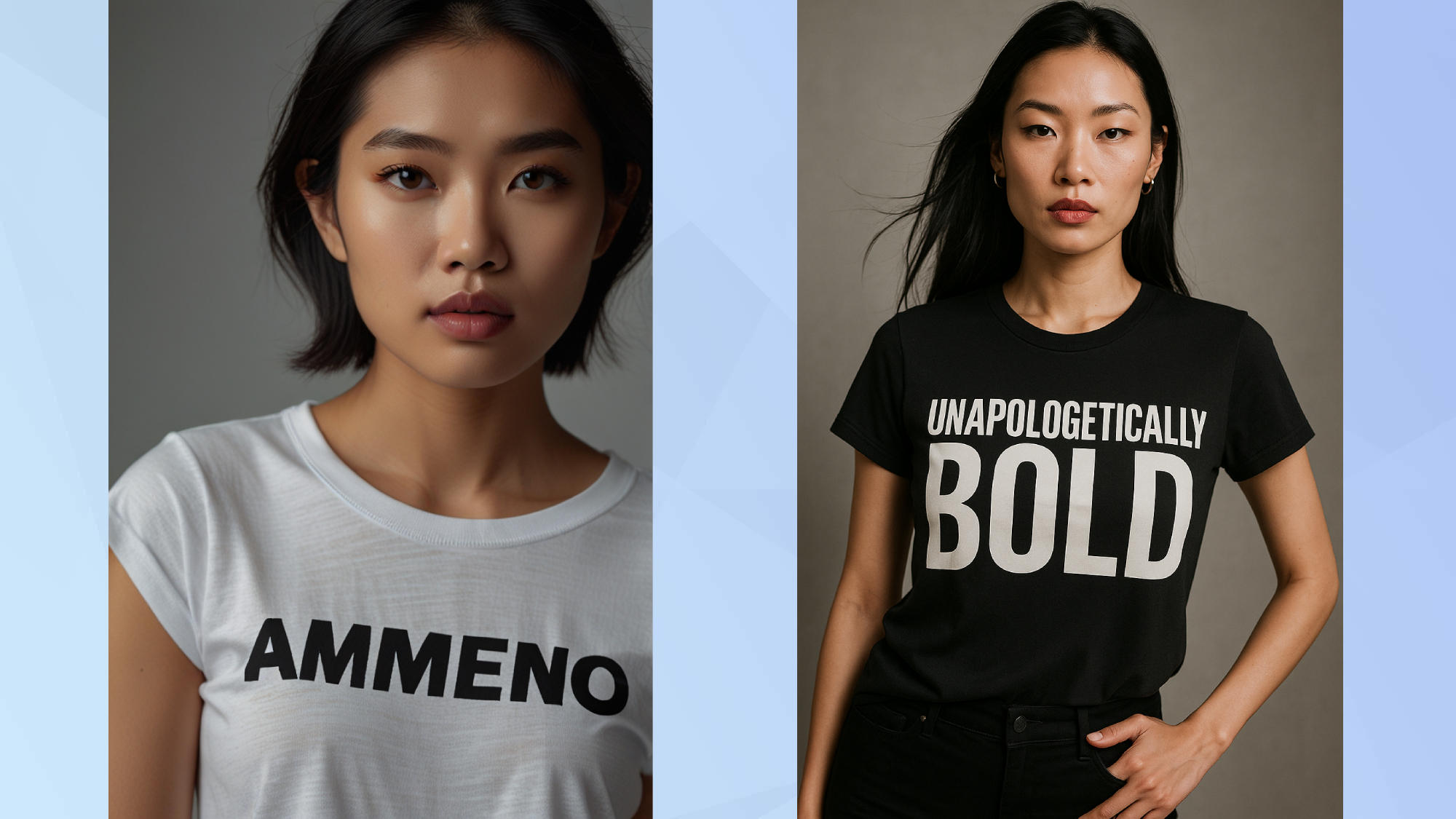 Bold AI T-shirt images