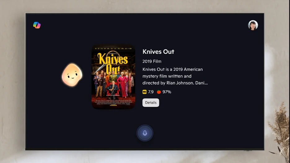 مساعد Microsoft Clippy AI على تلفزيون Samsung
