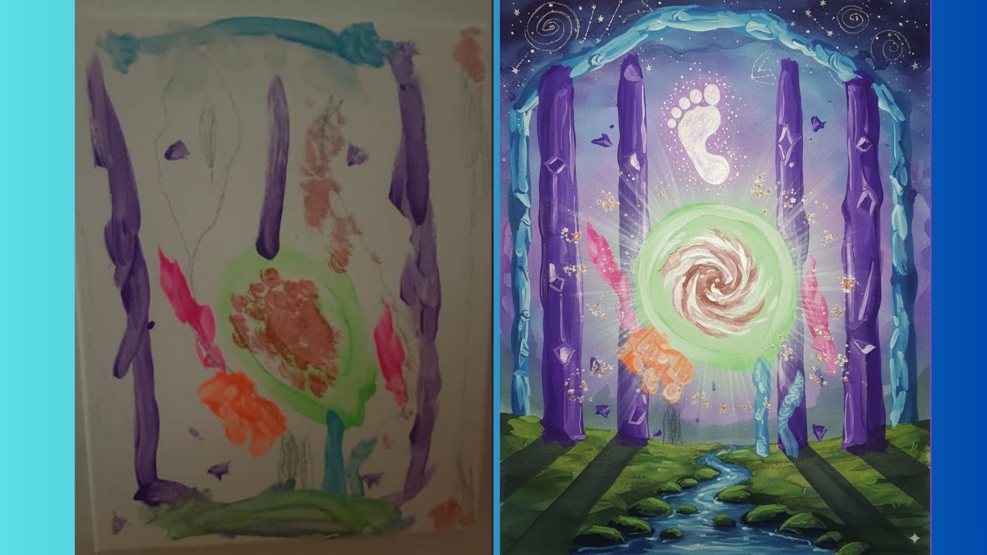 رسومات أطفال مع Nano Banana