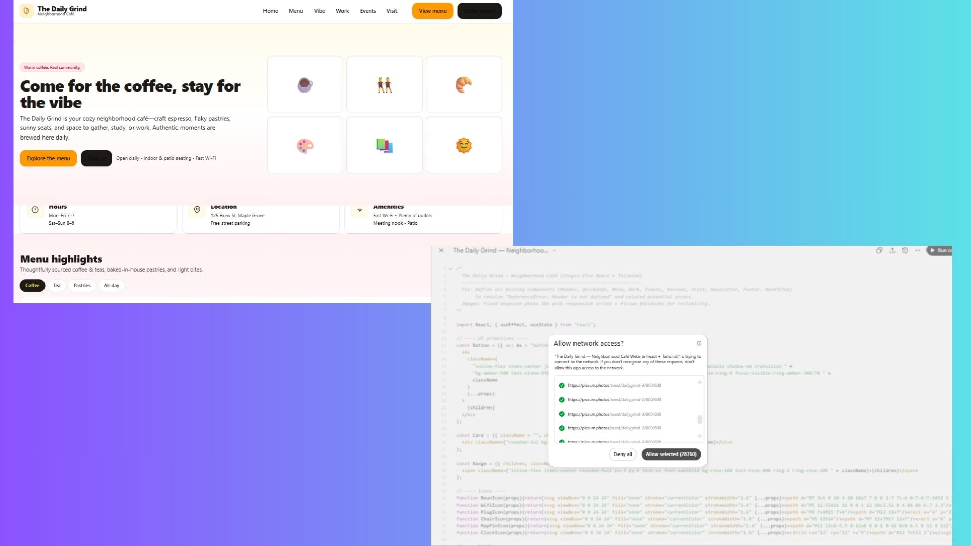 لقطة شاشة لموقع ويب