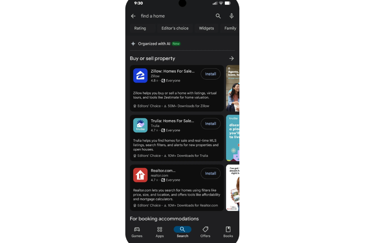 Google Play Store update