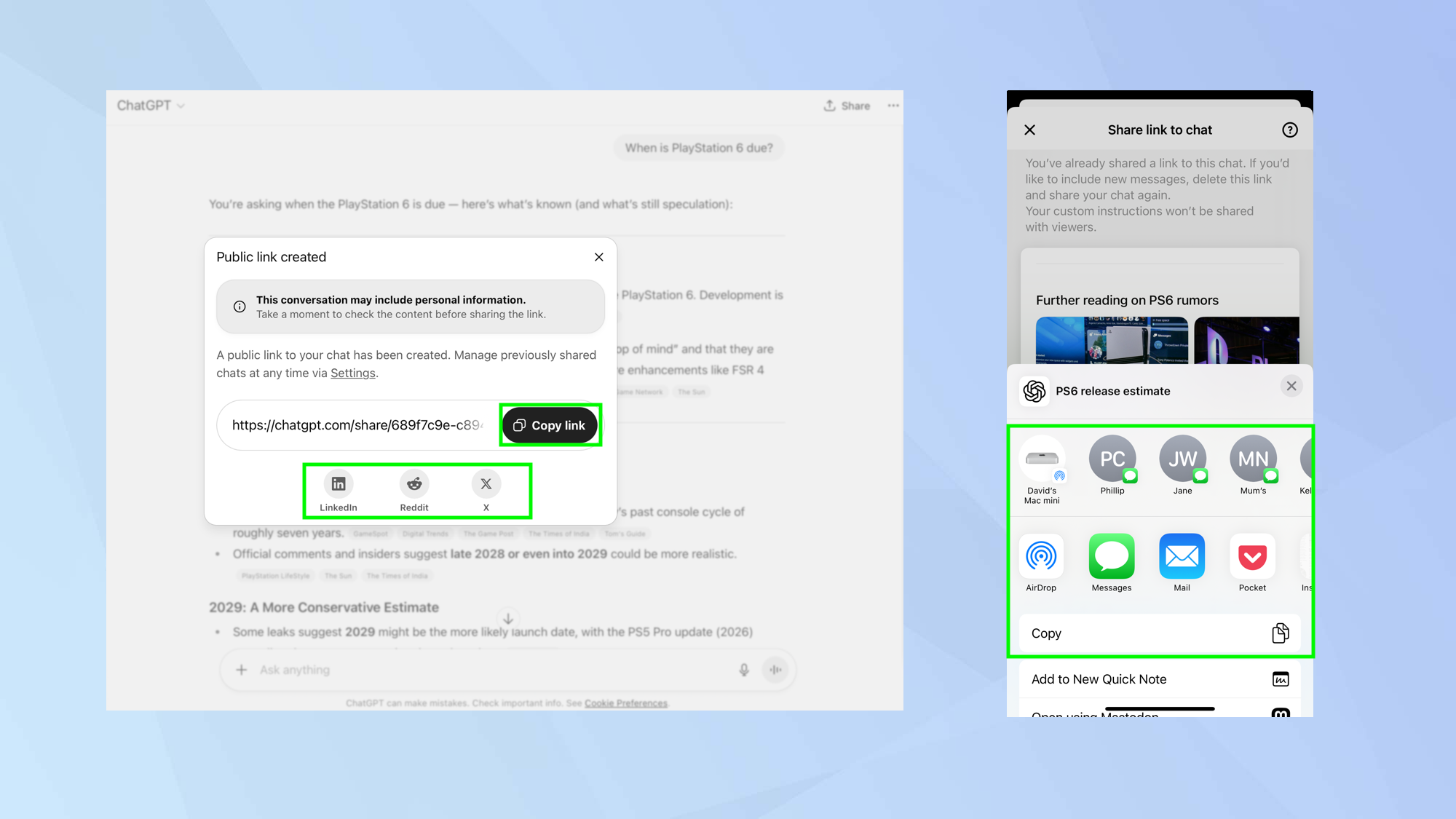 كيفية مشاركة وإدارة محادثات ChatGPT لضمان الخصوصية