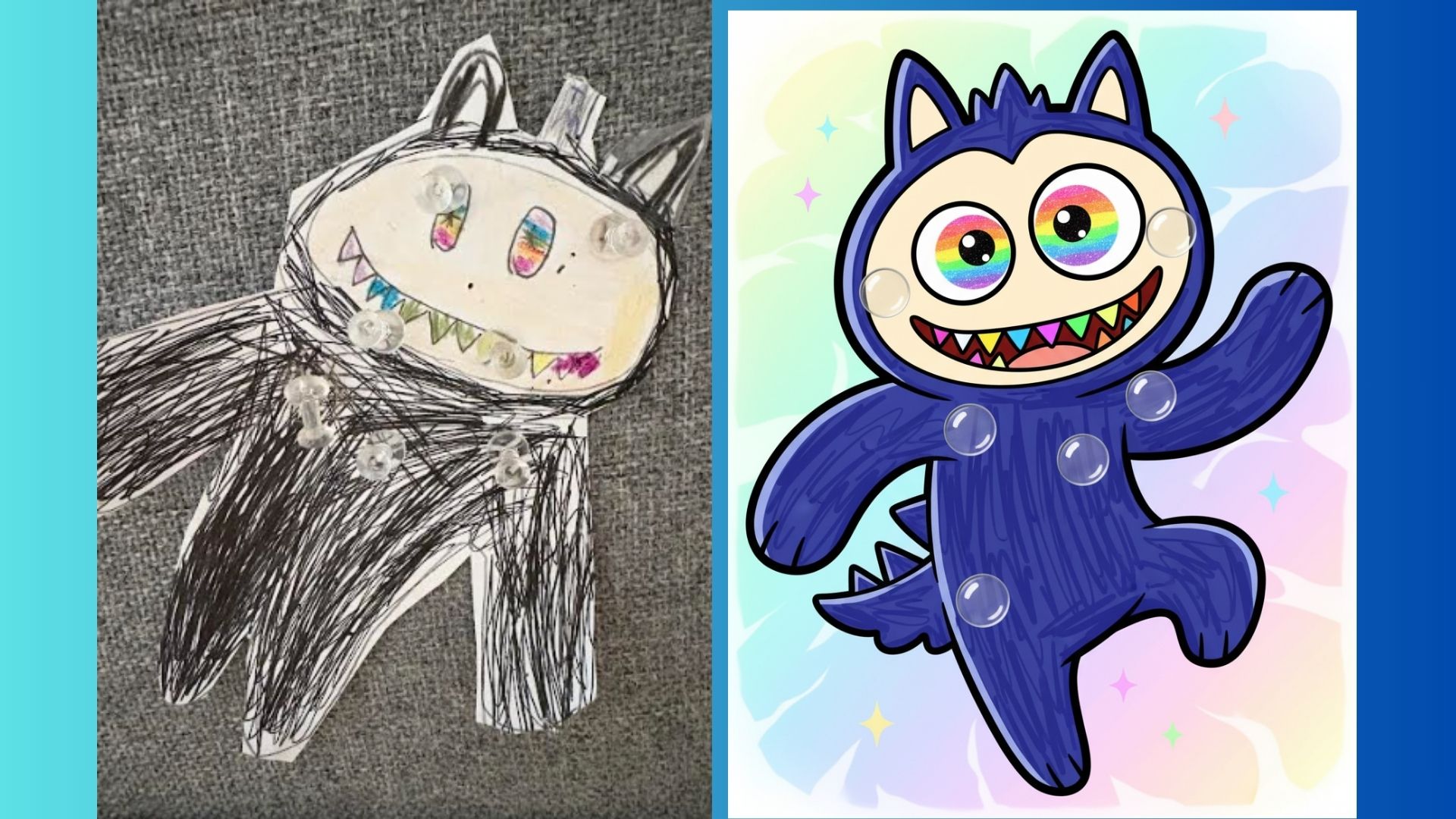 رسومات أطفال مع Nano banana