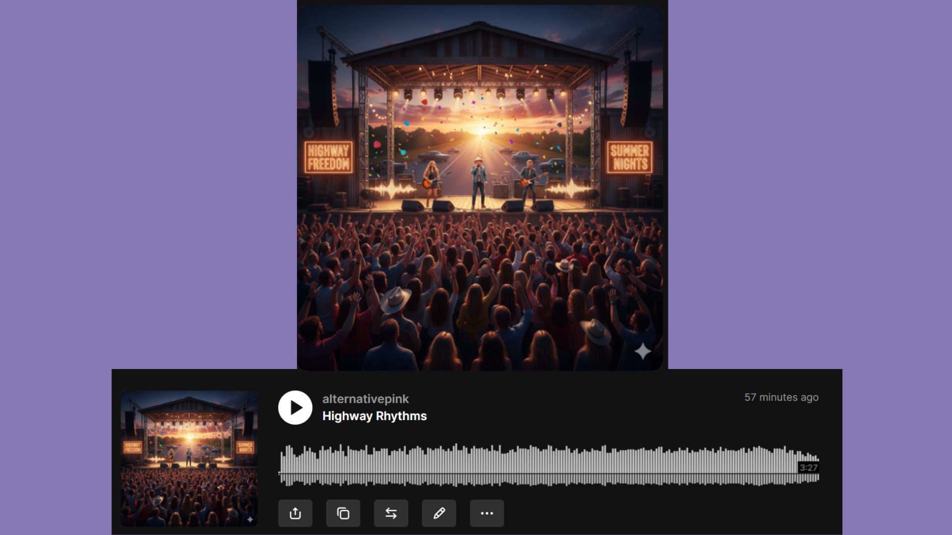 Riffusion screenshot