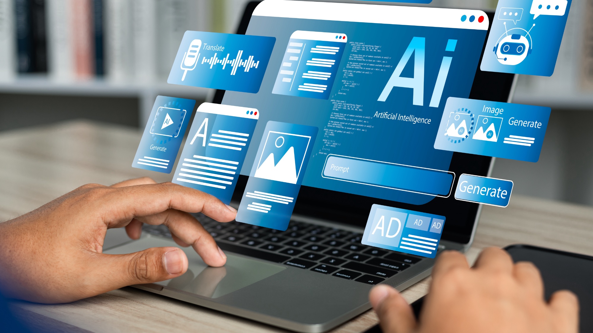 أدوات الذكاء الاصطناعي تخرج من أجهزة الكمبيوتر المحمولة