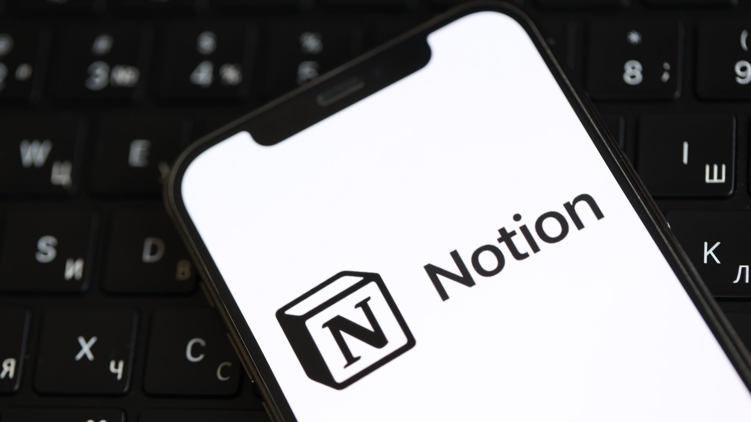 Notion on phone