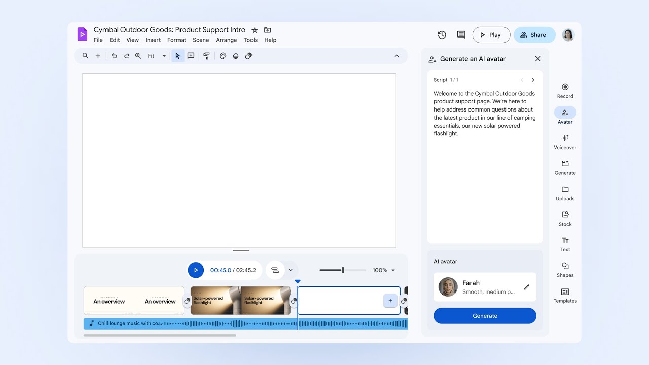 Google Vids: Deliver your message with AI Avatars - YouTube