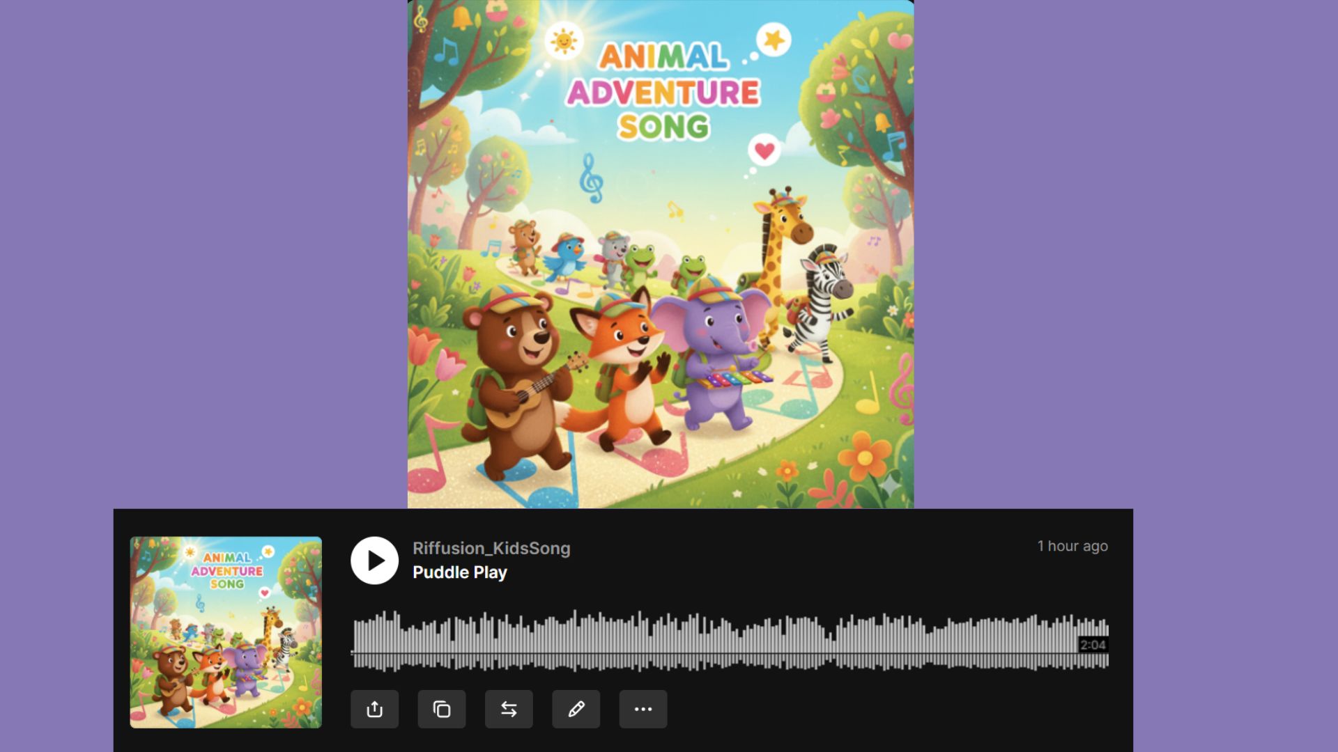 Riffusion screenshot