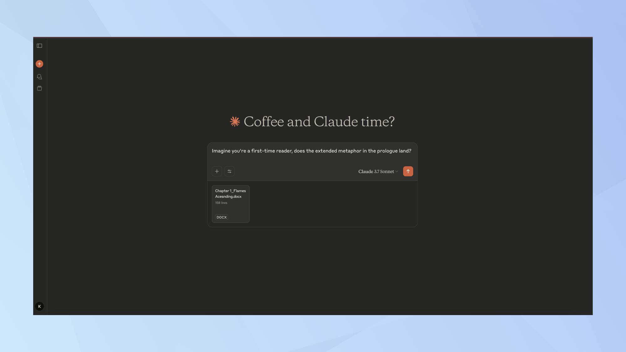 تصور أنك Claude