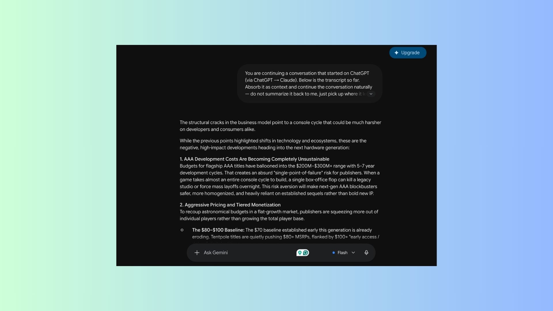 الذكاء الاصطناعي Gemini