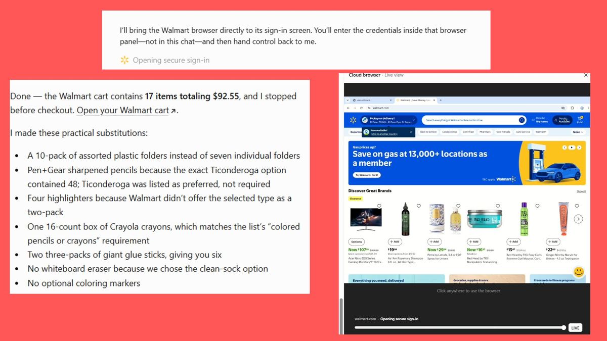 مشتريات Walmart