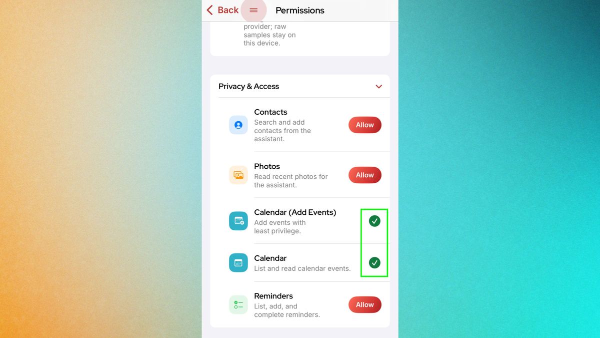 التقويم متزامن في OpenClaw