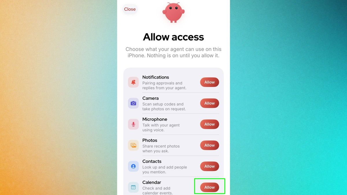 تأكيد أذونات الوصول في OpenClaw