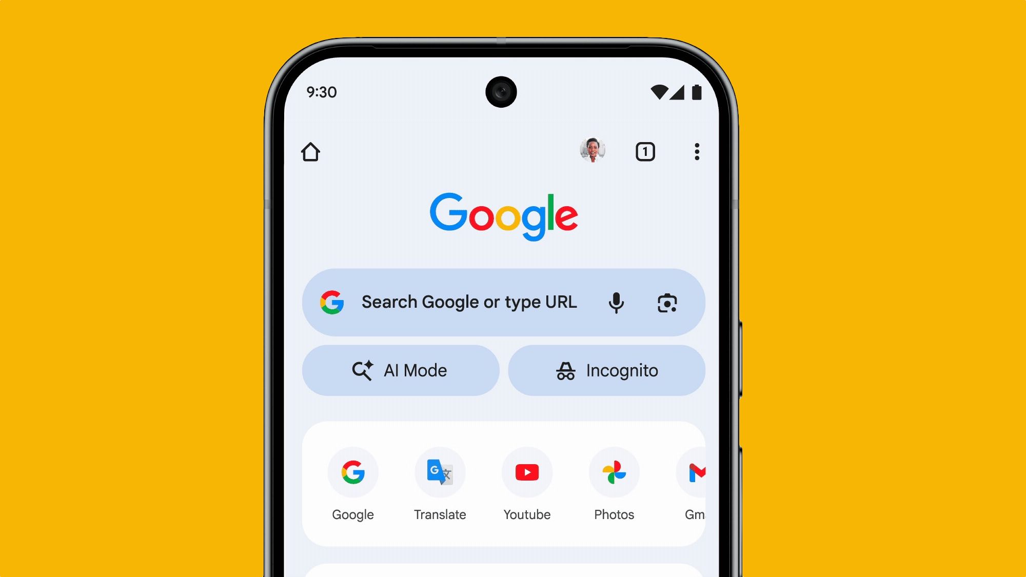 وضع البحث بالذكاء الاصطناعي من Google على الهاتف