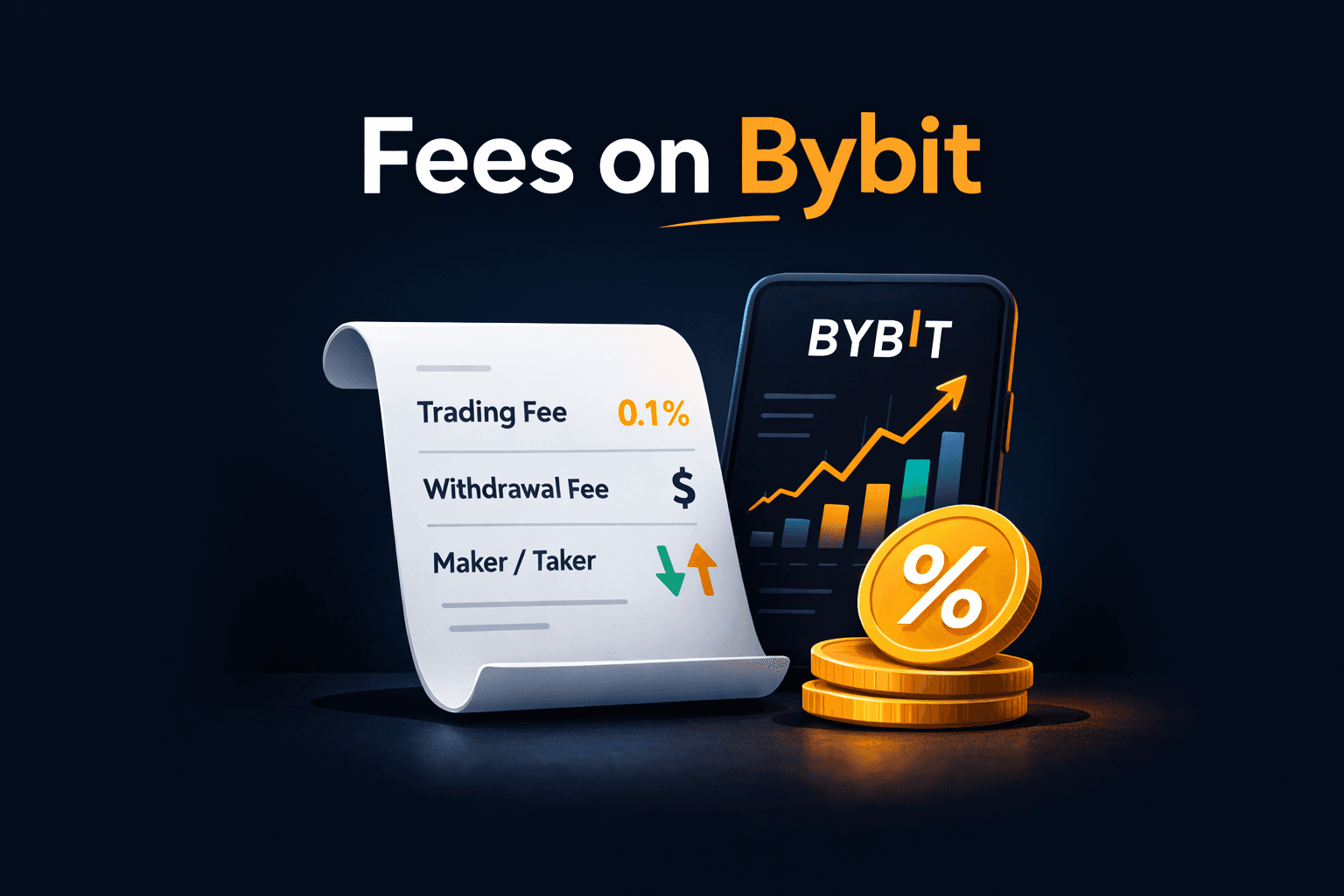 رسوم التداول على Bybit