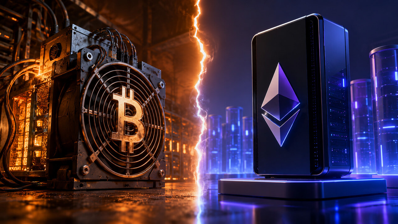 دليل المبتدئين: مقارنة بين PoW و PoS