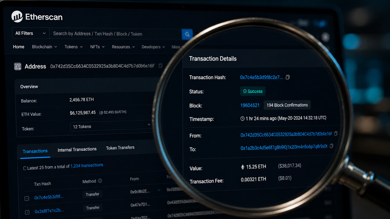 دليل Etherscan للمبتدئين: ما هو وكيف تستخدمه؟