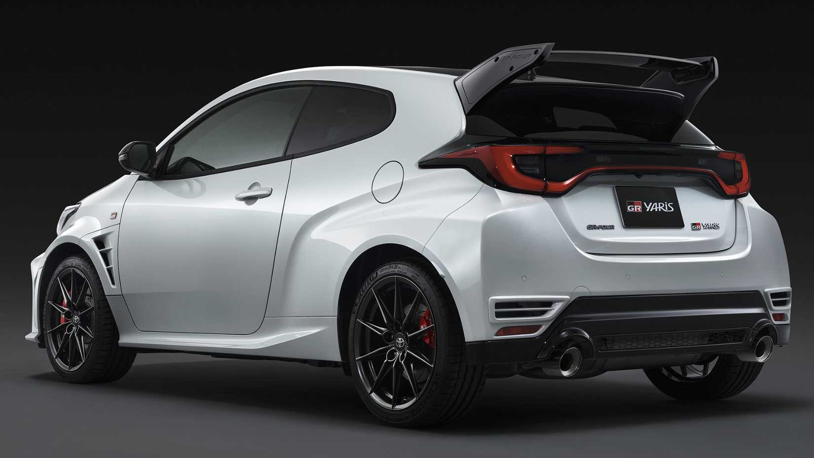 Toyota GR Yaris Aero Performance Package rear three-quarter