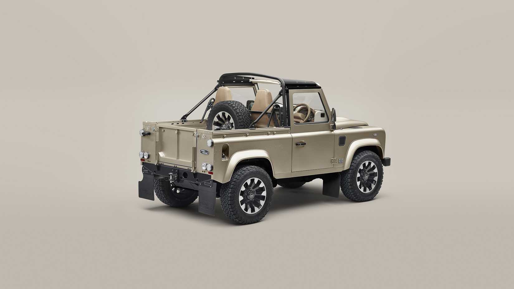 Land Rover Classic Defender V8 Works Bespoke Soft Top 
