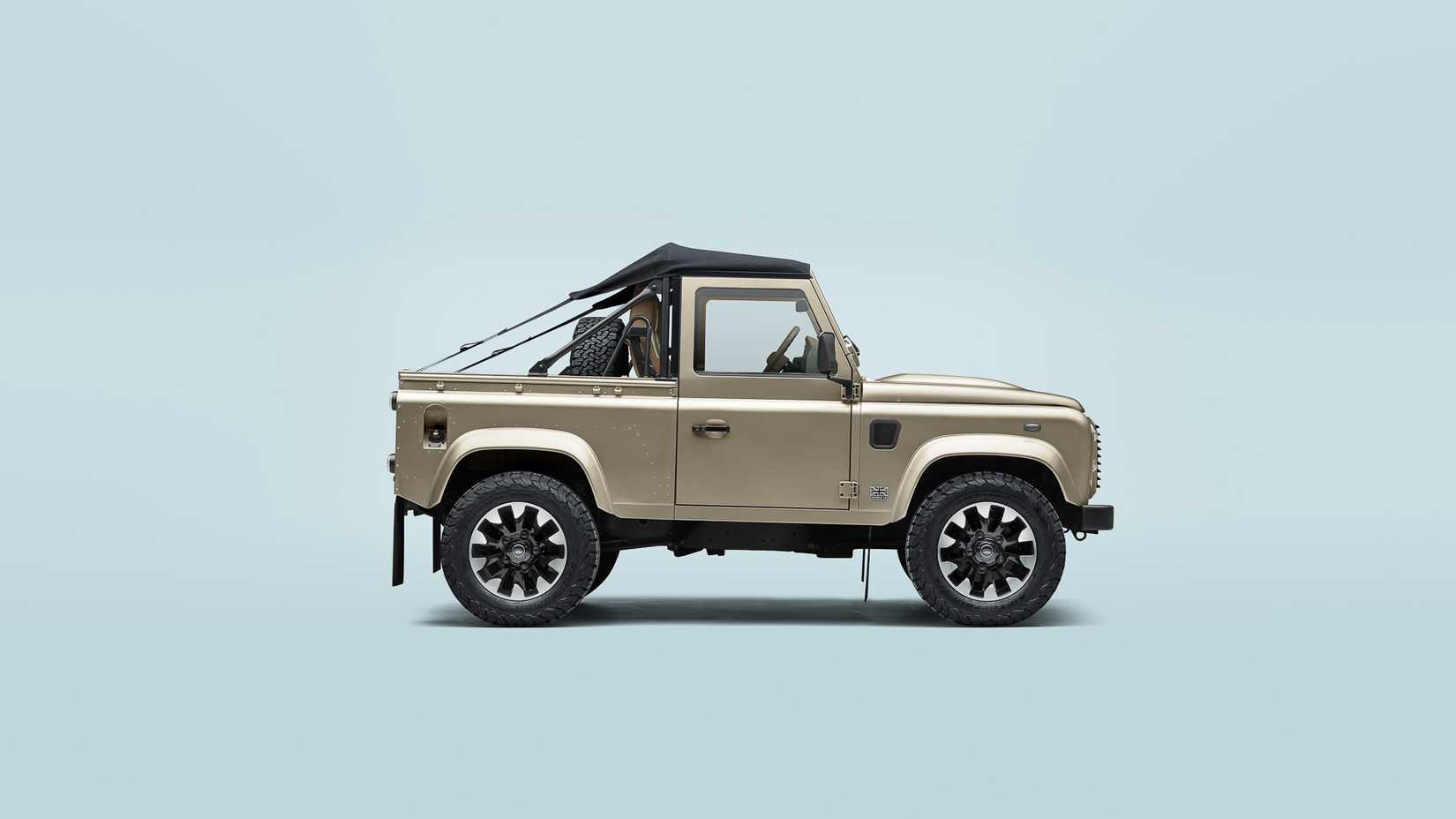 Land Rover Classic Defender V8 Works Bespoke Soft Top 