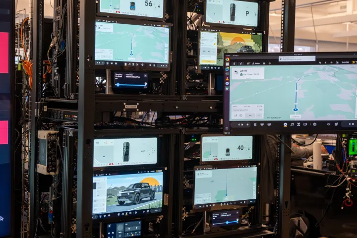 يتم اختبار برنامج Rivian