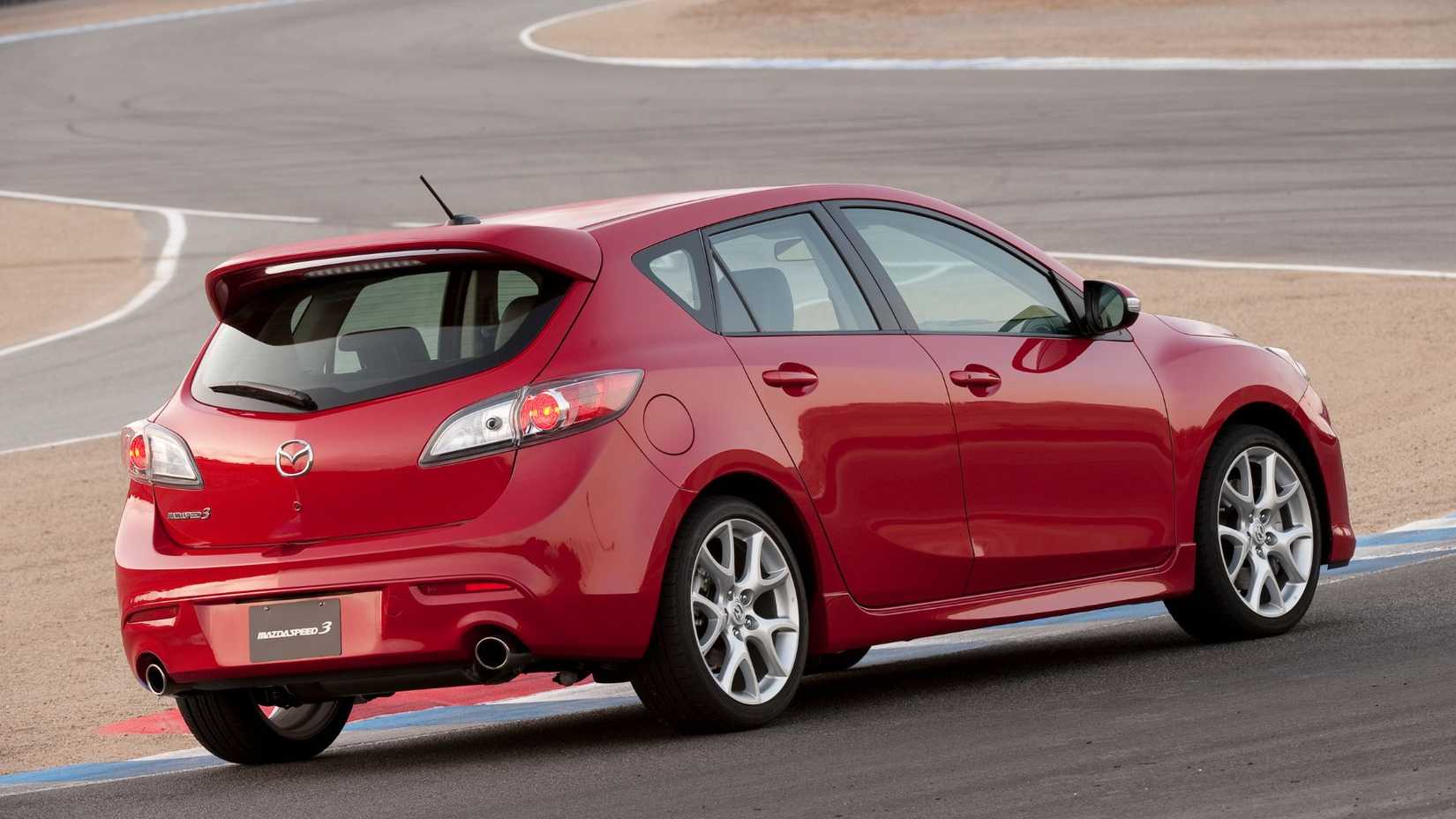 2010 Mazda MazdaSpeed 3 Red Rear Angle