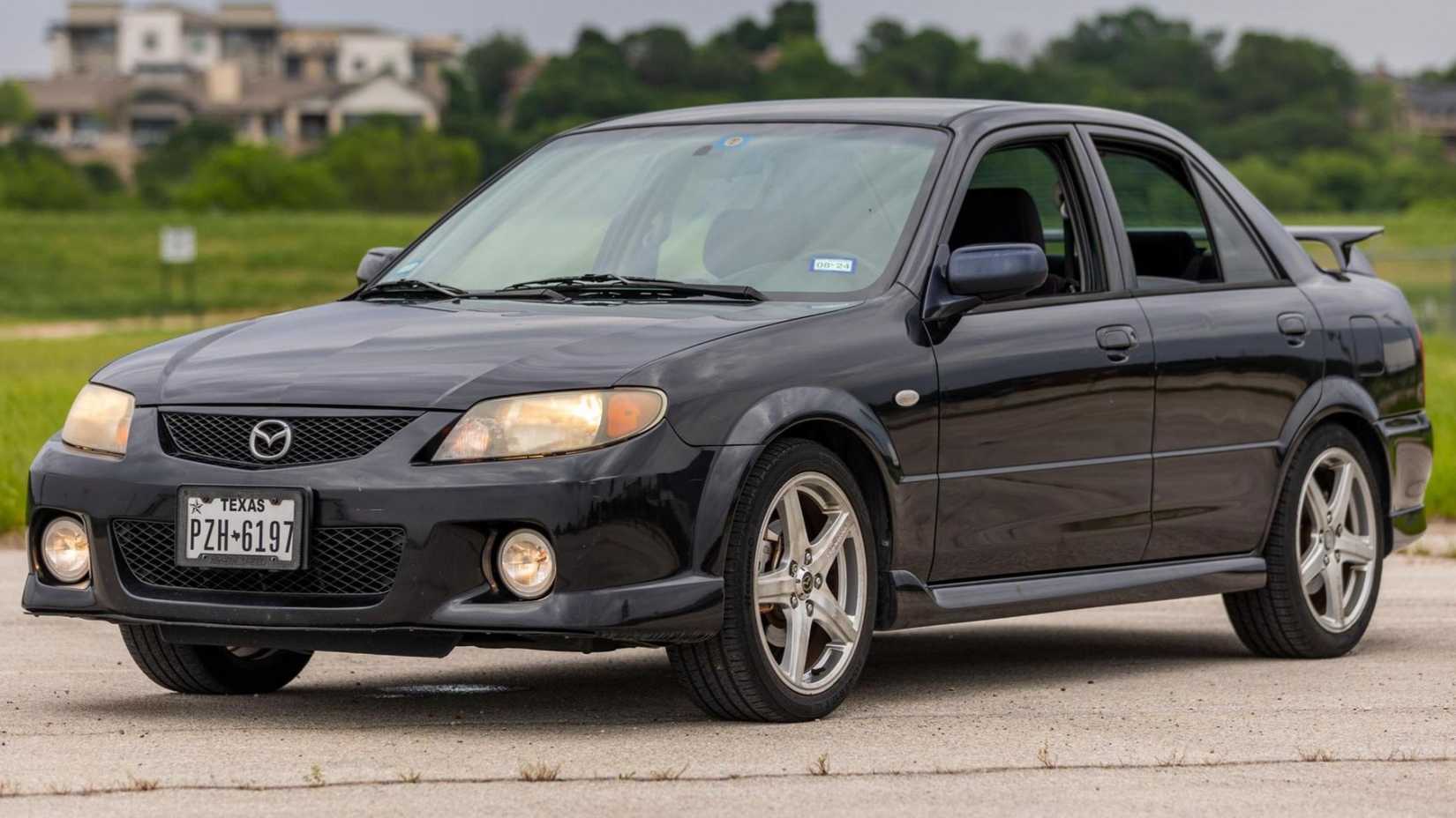 2003 mazdapseed protege front black