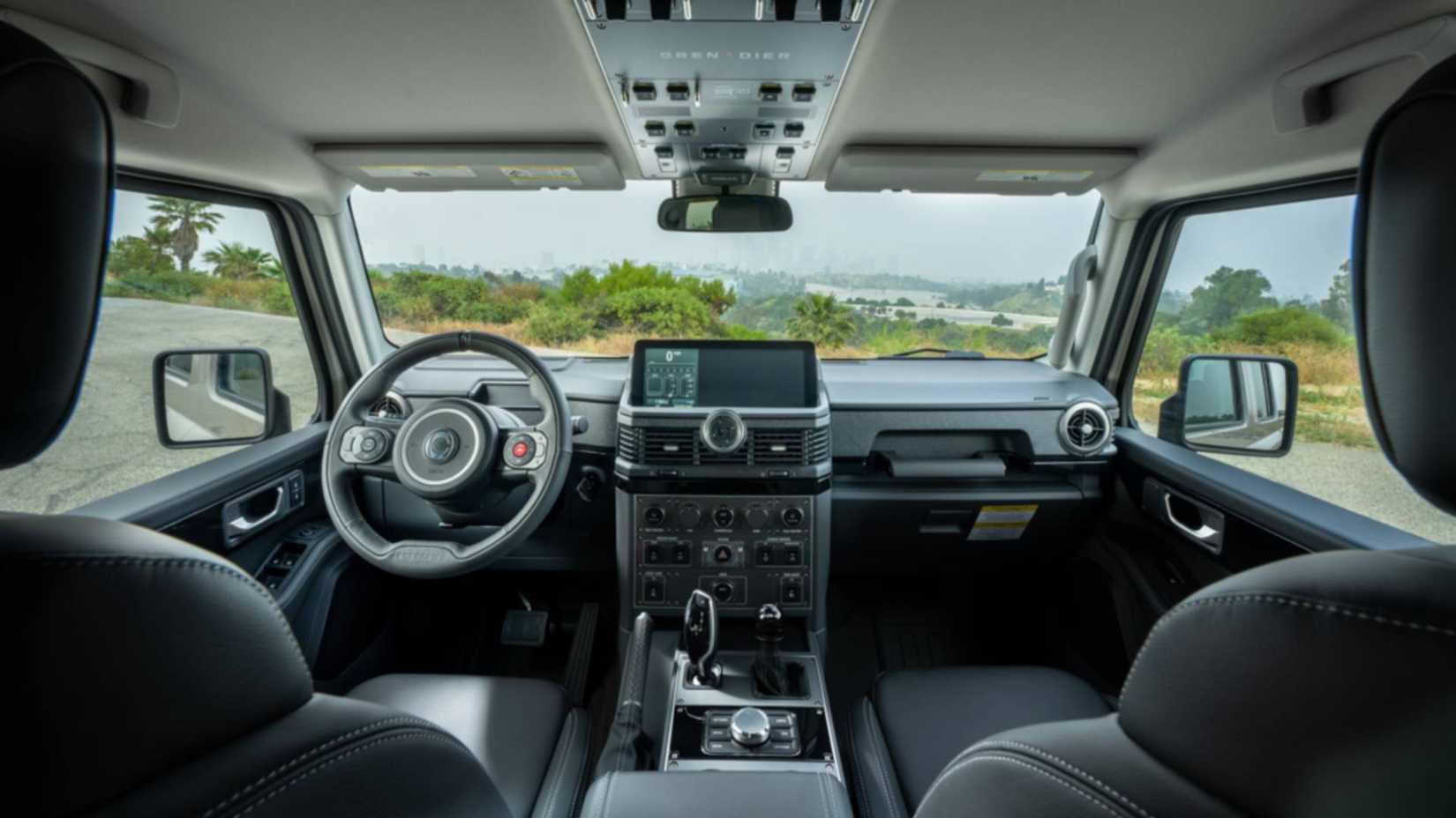 2024 Ineos Grenadier Interior Front Cabin