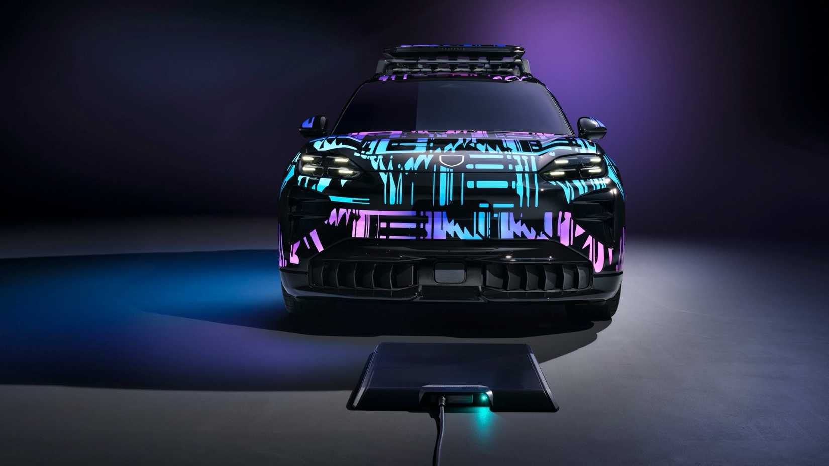 Porsche Cayenne Induction Charging 