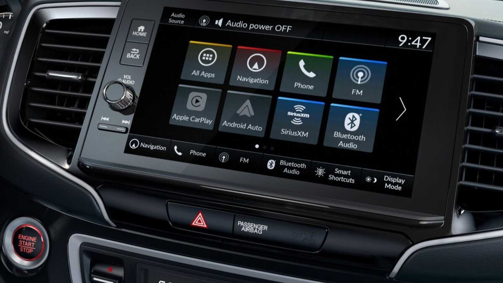 2025 Honda Ridgeline Black Edition Two-Tone dashboard