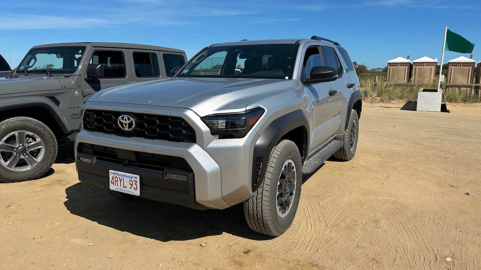 Toyota 4Runner Front Quarter Beach Parking Lot