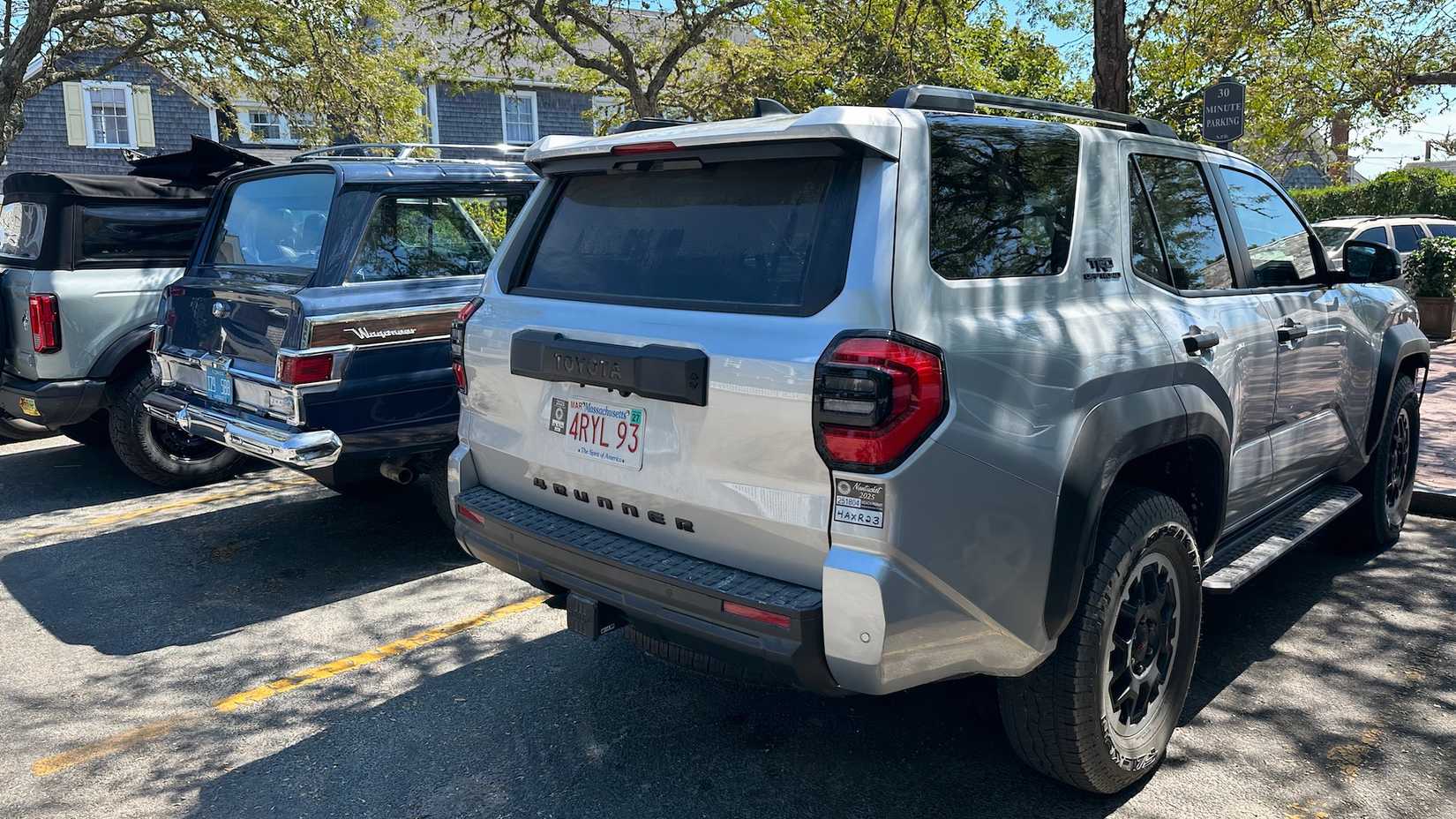 Toyota 4Runner With Jeep Grand Wagoneer