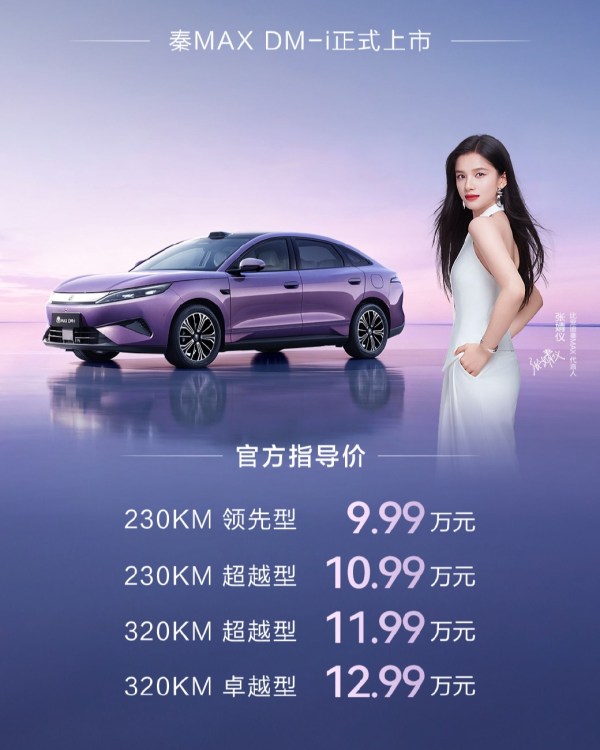أسعار BYD Qin Max DM-i