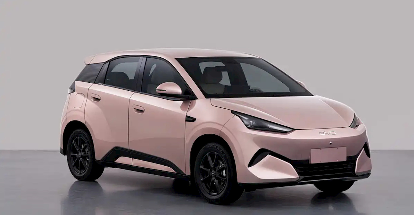 تحديث سيارة BYD Seagull الكهربائية