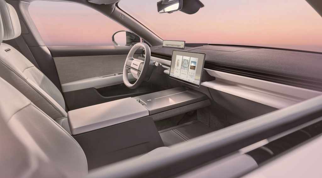 التصميم الداخلي لـ Range Rover GT الكهربائية
