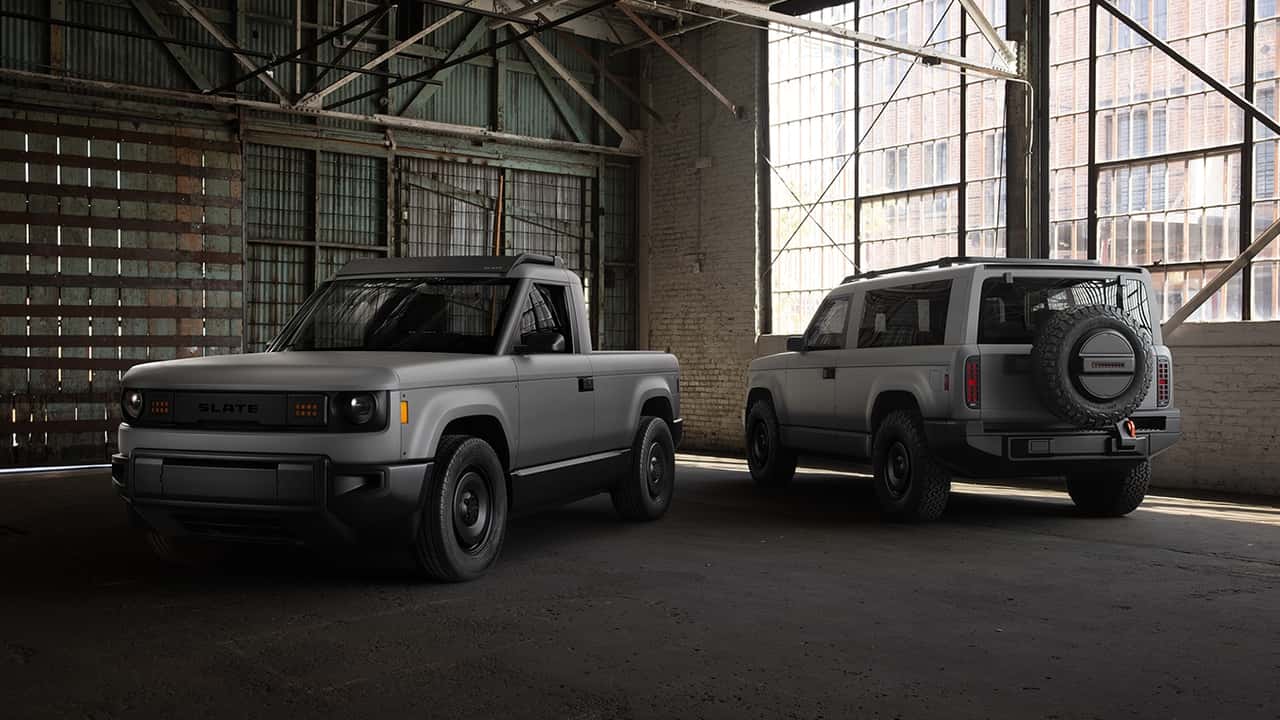 شاحنة Slate Auto الكهربائية
