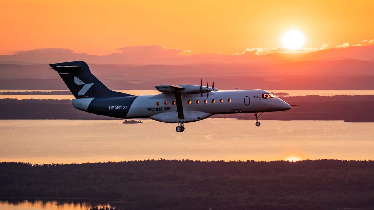 طائرة Heart Aerospace X1 الكهربائية بالكامل
