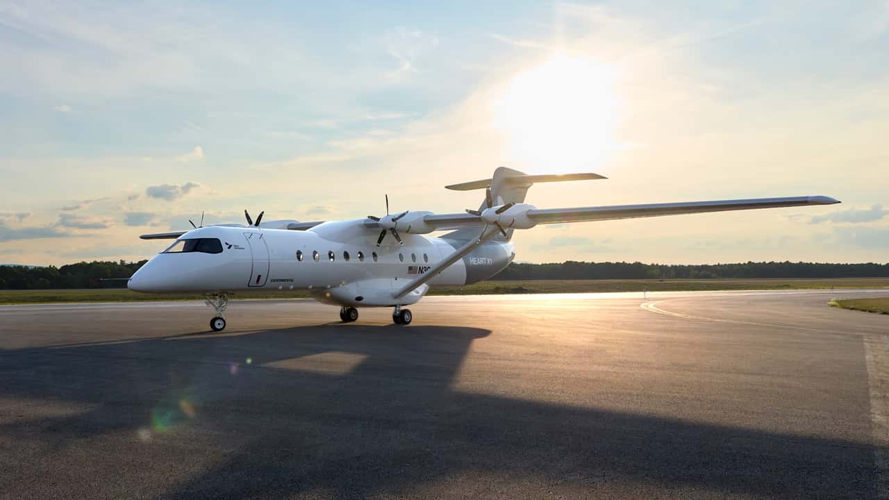 طائرة Heart Aerospace X1 الكهربائية بالكامل