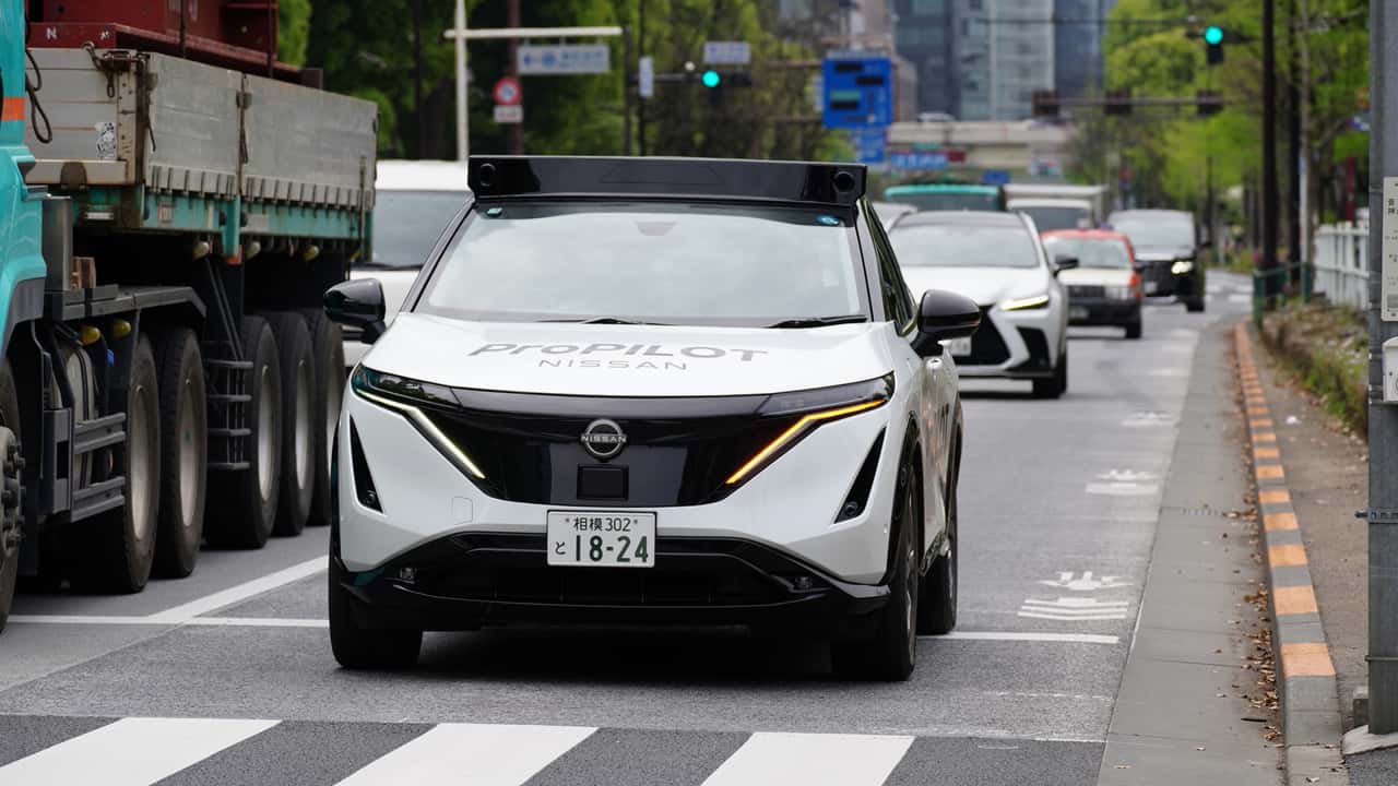 Тестирование системы автономного вождения Nissan