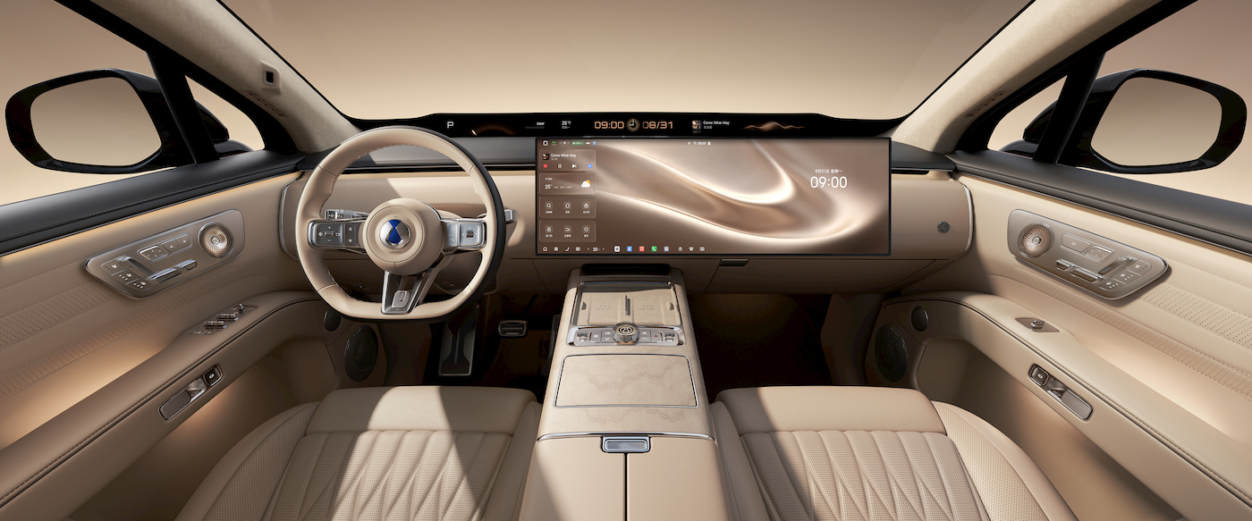 المقصورة الداخلية لـ BYD Denza N8